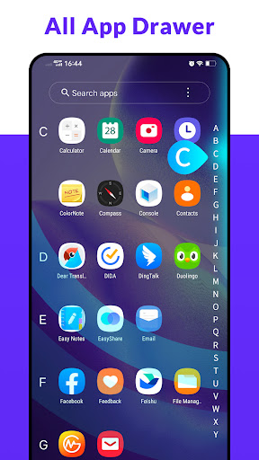 A Launcher : Galaxy A Launcher ekran görüntüsü