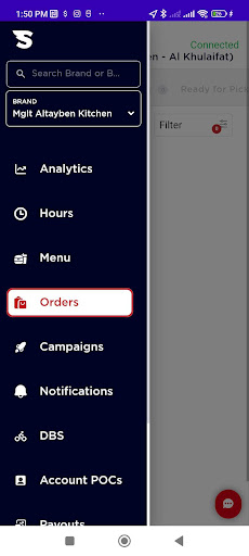 Snoonu Portal ekran görüntüsü