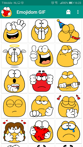 Emojidom animasyonlu / GIF ifa ekran görüntüsü