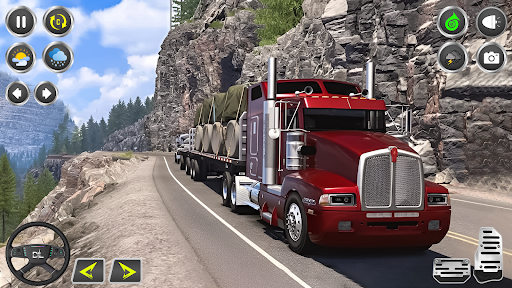 US Transport Truck 3D game ekran görüntüsü