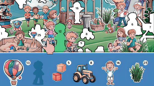 Sticker Book: Paint By Number ekran görüntüsü