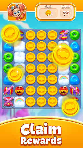 Candy Pop Story : Match 3 ekran görüntüsü