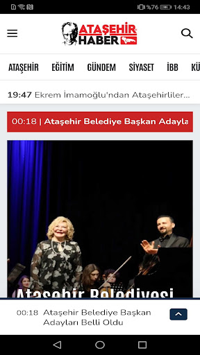 Ataşehir Haber ekran görüntüsü