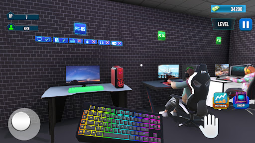 Arcade Gamer Cafe Simulator 3D ekran görüntüsü
