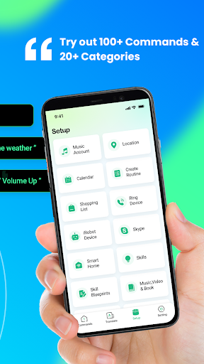Voice Commands Assistant App ekran görüntüsü