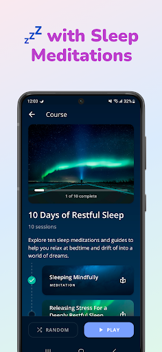 Deep Meditate: Relax & Sleep ekran görüntüsü