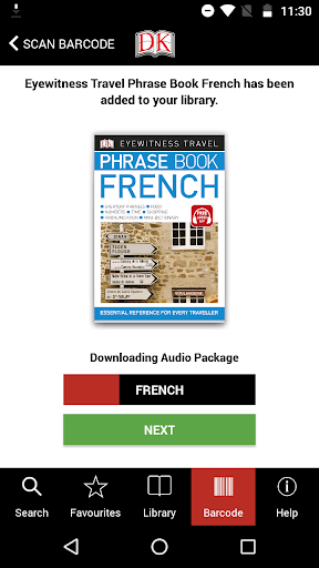 DK Eyewitness Phrase Book Audi ekran görüntüsü