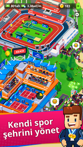 Sports City Tycoon: Idle Game ekran görüntüsü
