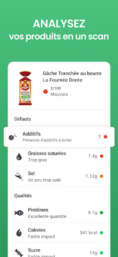 Yuka - Scan de produits ekran görüntüsü
