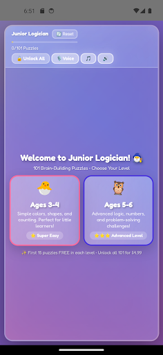 Junior Logician ekran görüntüsü