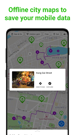 Hanoi Tour Guide:SmartGuide ekran görüntüsü