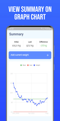 Weight Tracker ekran görüntüsü