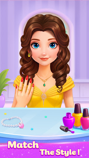 Nail Salon Makeover Games ekran görüntüsü