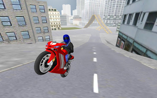 City Race Bike Simulator ekran görüntüsü