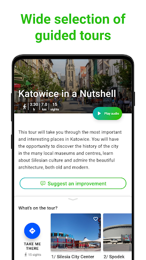 Katowice Tour Guide:SmartGuide ekran görüntüsü