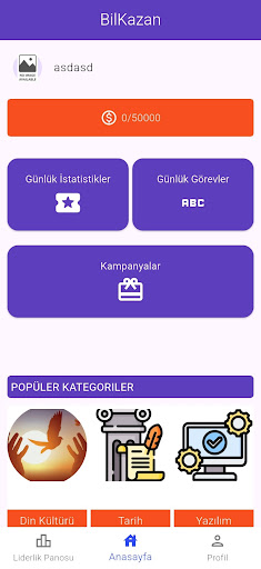 Bil Kazan ekran görüntüsü