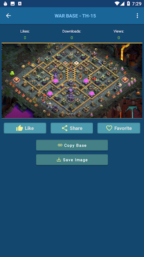Clash of Maps 2026:CoC Layouts ekran görüntüsü