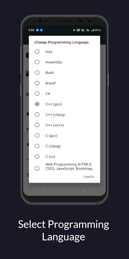 Code IDE : Compiler & Editor ekran görüntüsü