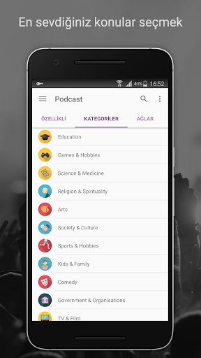 Podcast Radyo Müzik - Castbox ekran görüntüsü