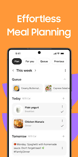 Samsung Food: Meal Planner ekran görüntüsü