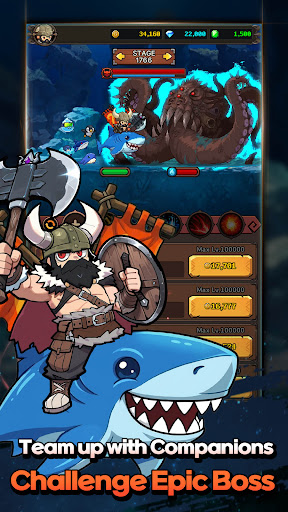 Dragon Slayer : Pixel Idle RPG ekran görüntüsü