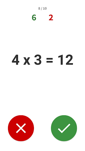Çarpım tablosu Matematik oyunu ekran görüntüsü