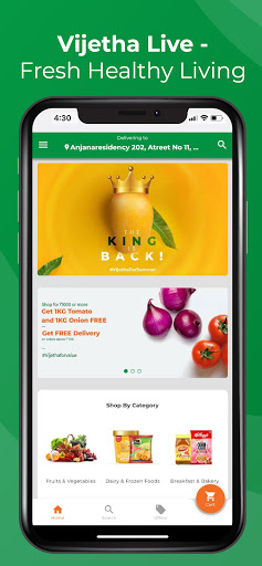 Vijetha Live - Online Grocery ekran görüntüsü