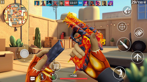 POLYWAR: 3D FPS atış oyunları ekran görüntüsü