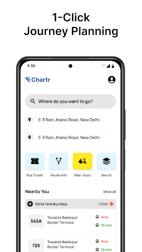 Chartr - Tickets, Bus & Metro ekran görüntüsü
