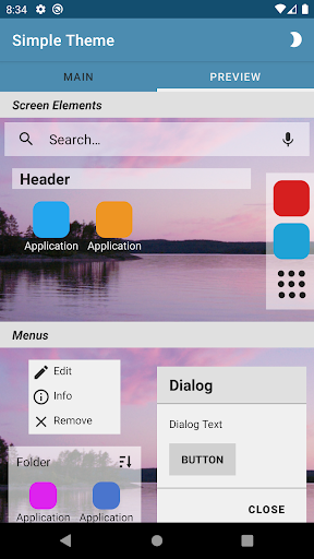 Simple Theme for Lynx Launcher ekran görüntüsü