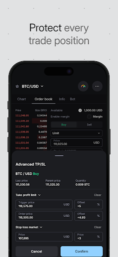 Crypto.com Exchange ekran görüntüsü