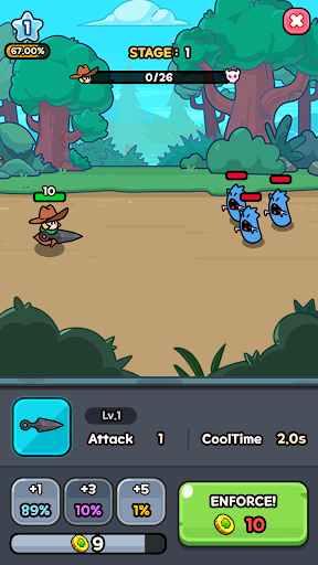 Lucky Heroes! : Defense Game ekran görüntüsü