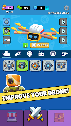 Drone.io - AI Survivor ekran görüntüsü