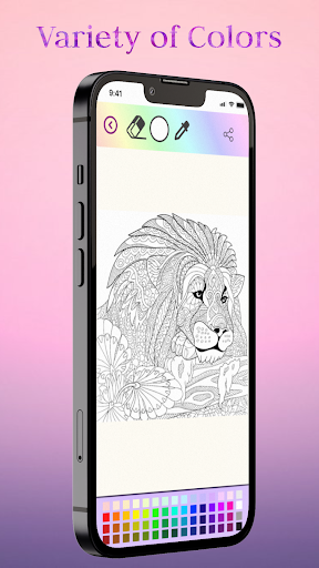 Coloring Book for Adults Games ekran görüntüsü