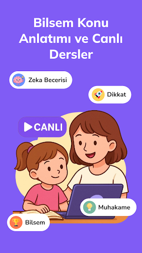 1.Sınıf Bilsem Sınavı Hazırlık ekran görüntüsü