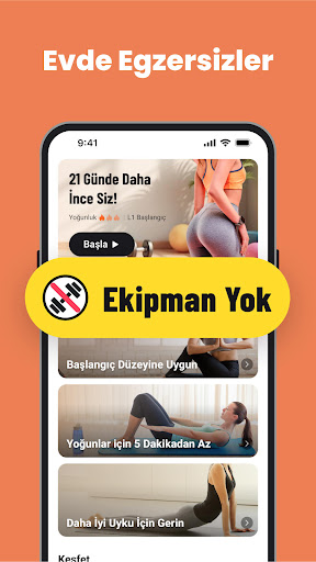 Kadınlar için Evde Egzersiz ekran görüntüsü