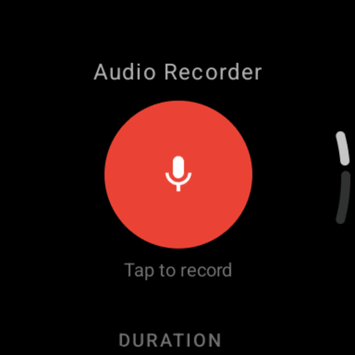 Audio Recorder Watch Pro ekran görüntüsü