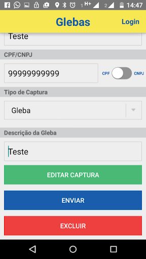 GeoMapa Rural ekran görüntüsü