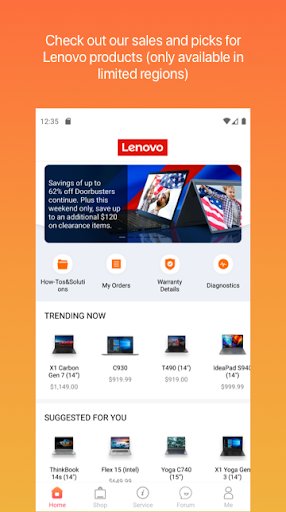 Lenovo ekran görüntüsü