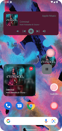 Music Widget (for AppleMusic) ekran görüntüsü