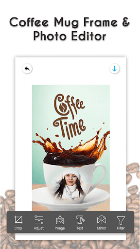 Coffee Photo Frame - Mug Photo ekran görüntüsü