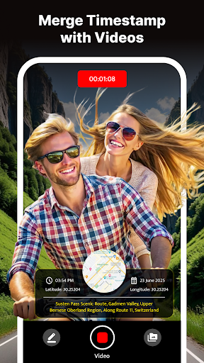 GPS Camera: Geo Photo Stamp ekran görüntüsü