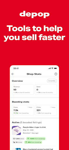 Depop - Buy & Sell Clothes ekran görüntüsü