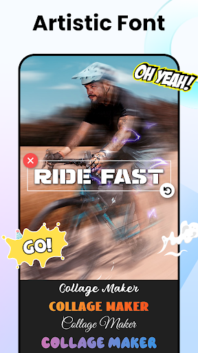 FotoCollage, fotoğraf editörü ekran görüntüsü