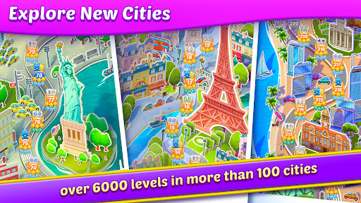 Mahjong City Tours: Tile Match ekran görüntüsü