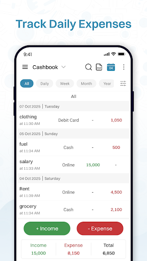 Cash Book : Expense Tracker ekran görüntüsü