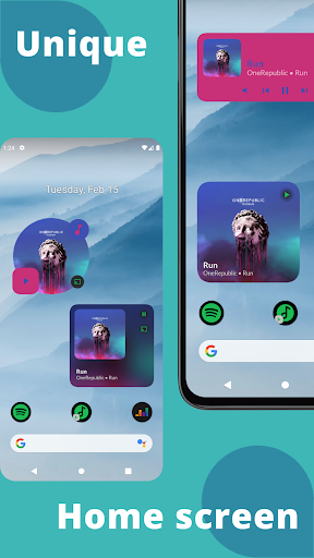 Music Widget Pack - Android 12 ekran görüntüsü
