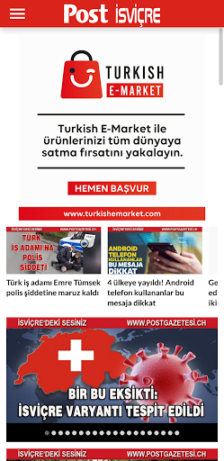 Post Gazetesi ekran görüntüsü