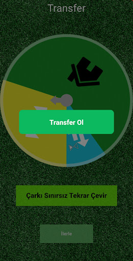 Türkiye Ligi Kariyer Çarkı ekran görüntüsü