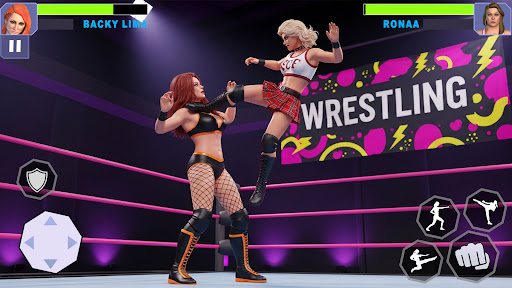 Bad Girls Wrestling Game ekran görüntüsü